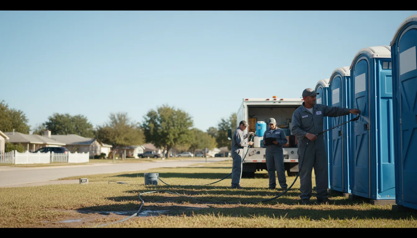 Long-Term Portable Toilet Rental in Rotan, TX near me